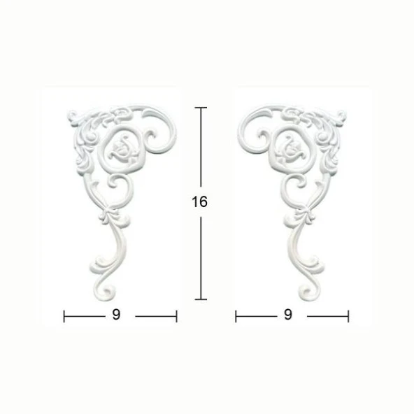 Bükülebilir Esnek Aplik 16x9cm EA-60 ürün görseli