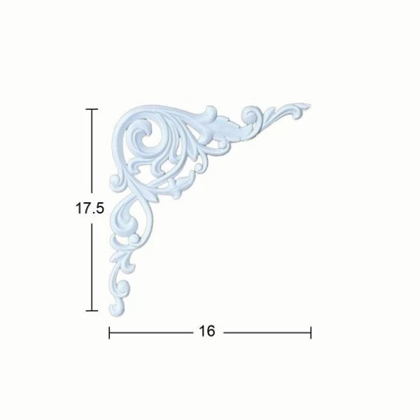 Bükülebilir Esnek Aplik 17,5x16cm EA-63 ürün görseli