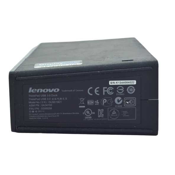 Lenovo ThinkPad Carbon USB 3.0 Dock Station DU9019D1 2.EL - 4