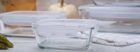 Lav Cam Kilitli Saklama Kabı 800 cc Frs239 - 2