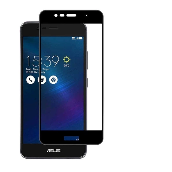 Asus Zenfone 3 ZE552KL Ekranı Tam Kaplayan Düz Cam Koruyucu