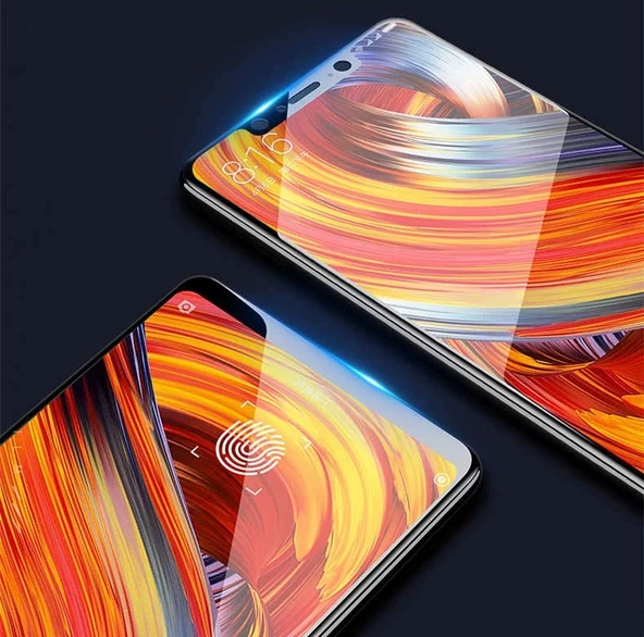 Xiaomi Mi 8 SE Kenarları Kırılmaya Dayanıklı Cam Ekran Koruyucu