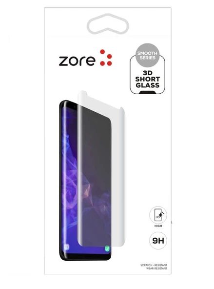 Samsung Uyumlu Note 9 3D Short Glass Ekran Koruyucu