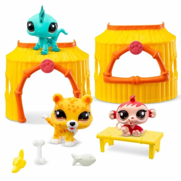 3005158 Littlest Pet Shop Minişler Orman Oyun Seti S1 -Sunman - 2