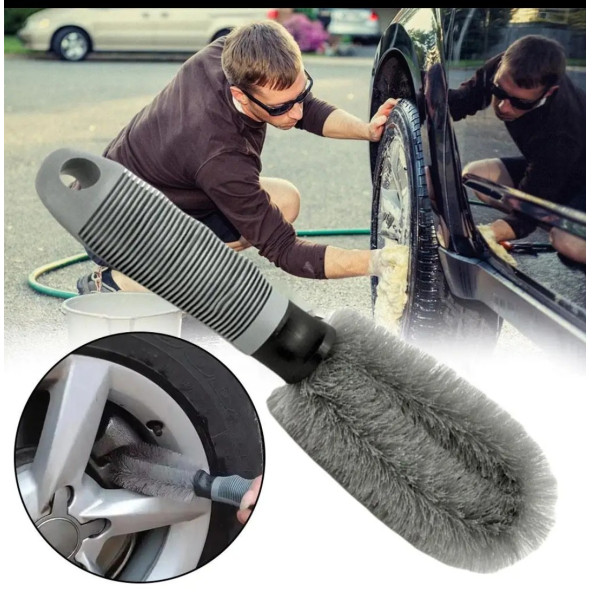 Oto Jant Temizleme Fırçası Grey - 5