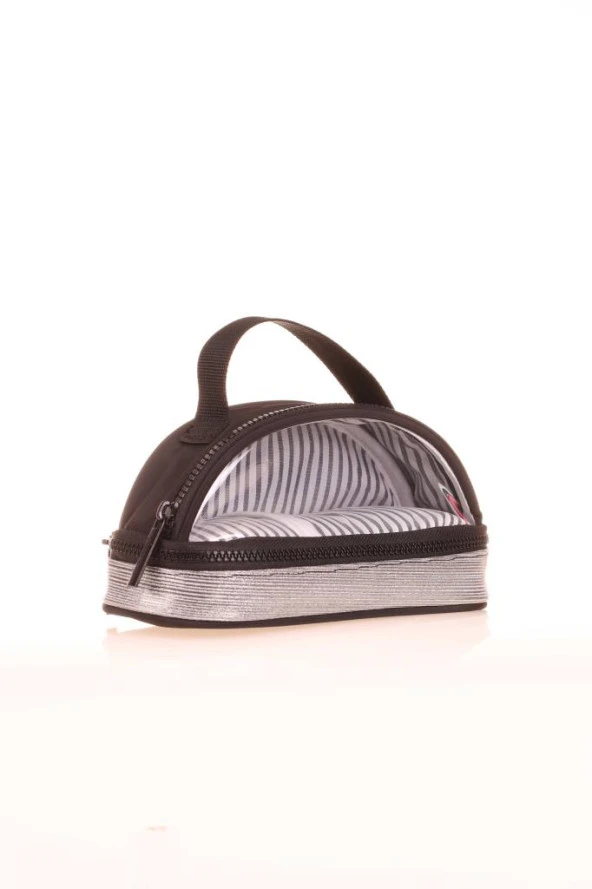 Kaukko Kalem Çantası Crescent Magıc Dreams Leather Black K2679