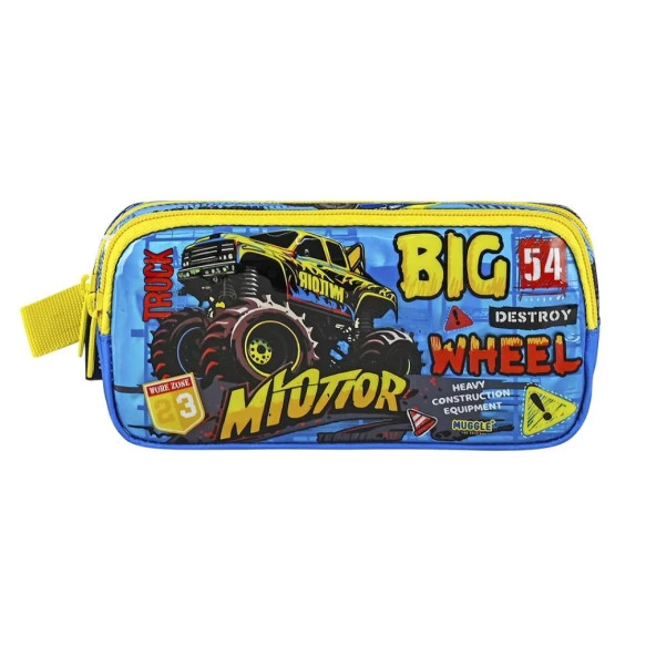 Muggle Kalem Çantası Bıg Wheel Koleksiyonu Mu-9118