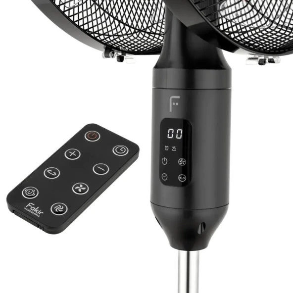 Fakir DuoFlow Çift Başlıklı Uzaktan Kumandalı Ayaklı Vantilatör - 4