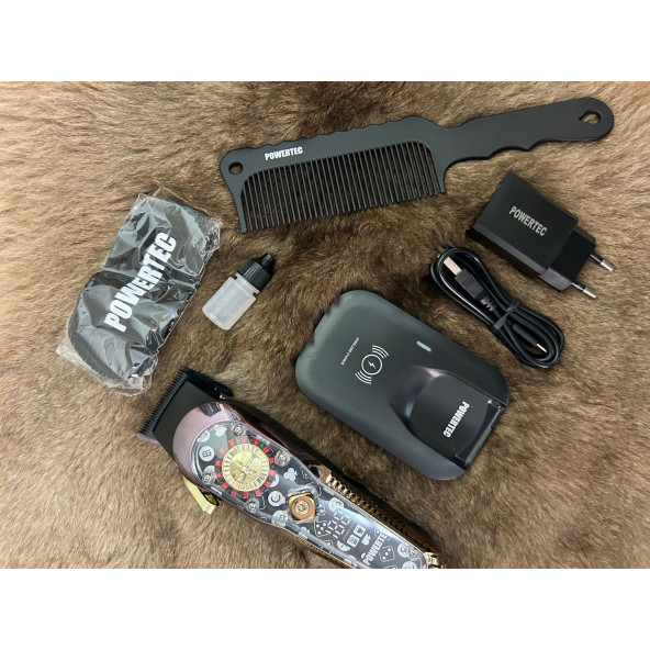 Powertec Tr-5200 Profesyonel Saç Kesim Makinesi - 7