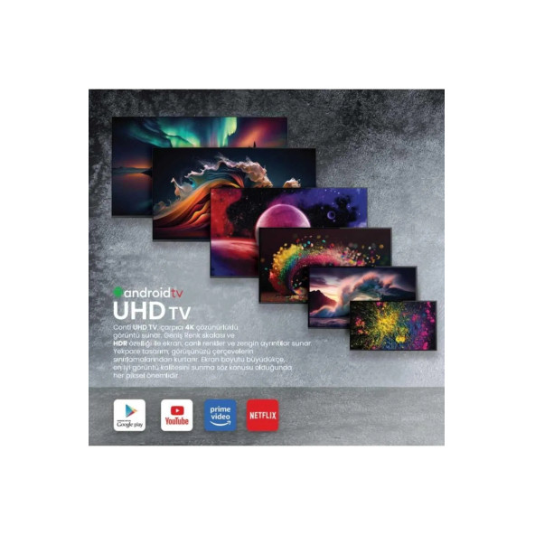 Conti Ct32an100h 32 Hd Ready Android Led Televizyon - 2