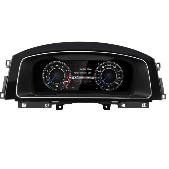 AUTOGP Vw golf 7 hayalet ekran dijital gösterge paneli