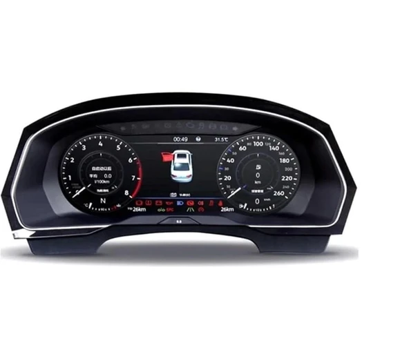 AUTOGP Vw passat b8 hayalet ekran dijital gösterge paneli 2015+