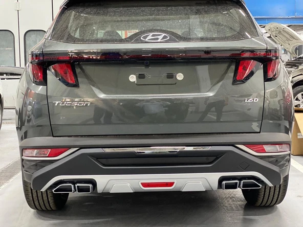 AUTOGP Hyundai tucson ön arka tampon koruması difüzör 2021 / 2023 - 4