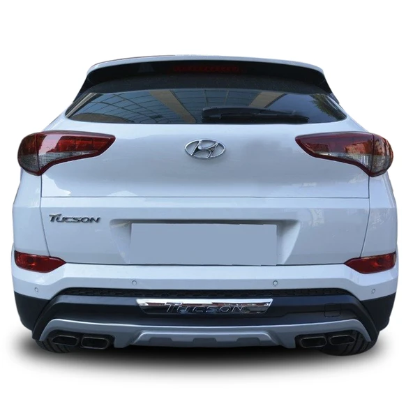 AUTOGP Hyundai tucson ön arka tampon koruması difüzör 2015 / 2017 turbolu modeller için - 3