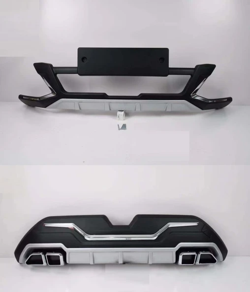 AUTOGP Kia sportage ön arka tampon koruma difüzör seti 2021+ - 2