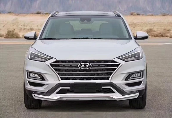 AUTOGP Hyundai tucson ön arka tampon koruması difüzör 2018 2019 2020 1.6 (Kalın Tip) - 4