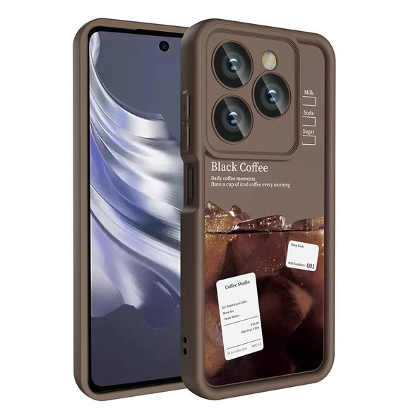 Tecno Spark 20 Kılıf Kamera Korumalı Baskılı Arka Yüzey Klas Kapak - 4