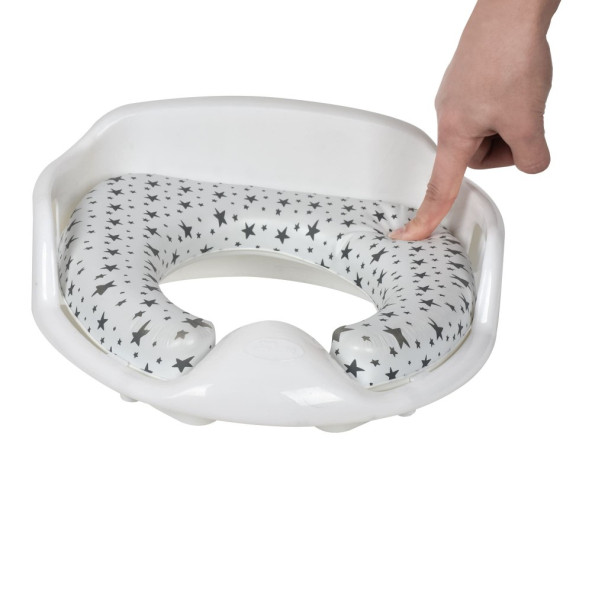 Sevi Bebe Lük Klozet Adaptörü Gri Yıldız - Resim 3