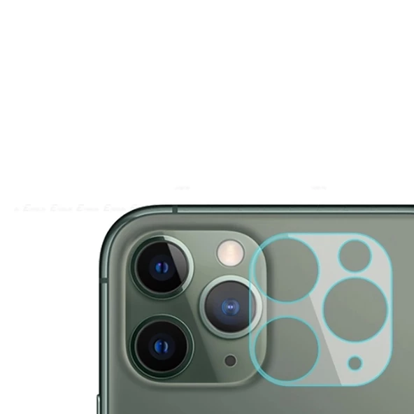 iPhone 11 Pro Max 3D Full Kamera Koruyucu