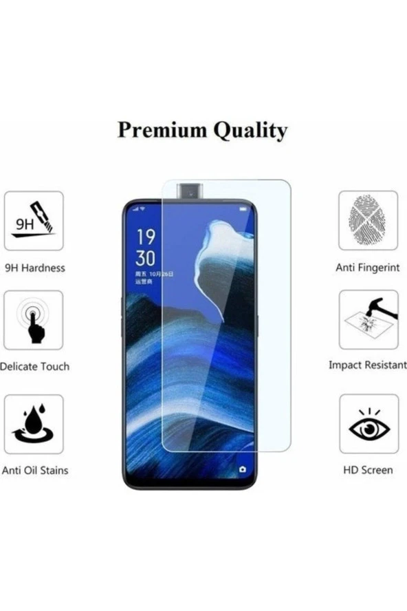 Oppo Reno2  Nano Ekran Koruyucu Esnek 9h Temperli Ekran Koruyucu - Resim 5