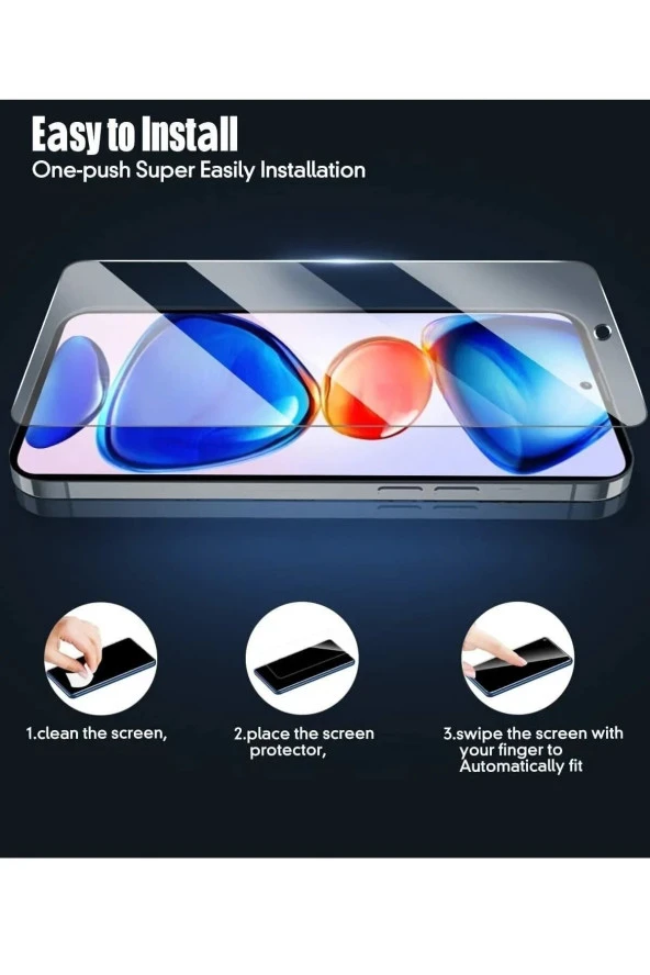 Apple İphone 15 Pro 9H Nano Esnek Micro Temperli Kırılmaz Cam Koruma - Resim 4