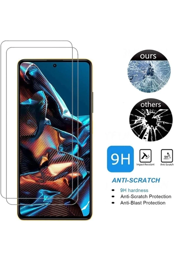 ioami Poco X5  Nano Ekran Koruyucu Kırılmaz Cam - Ince Ve Esnek - Resim 2