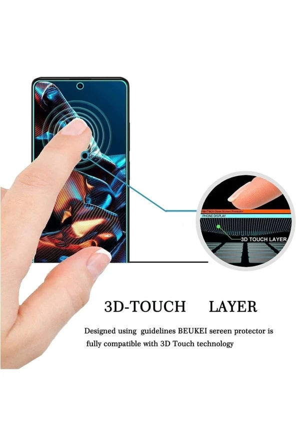 ioami Poco X5  Nano Ekran Koruyucu Kırılmaz Cam - Ince Ve Esnek - Resim 4