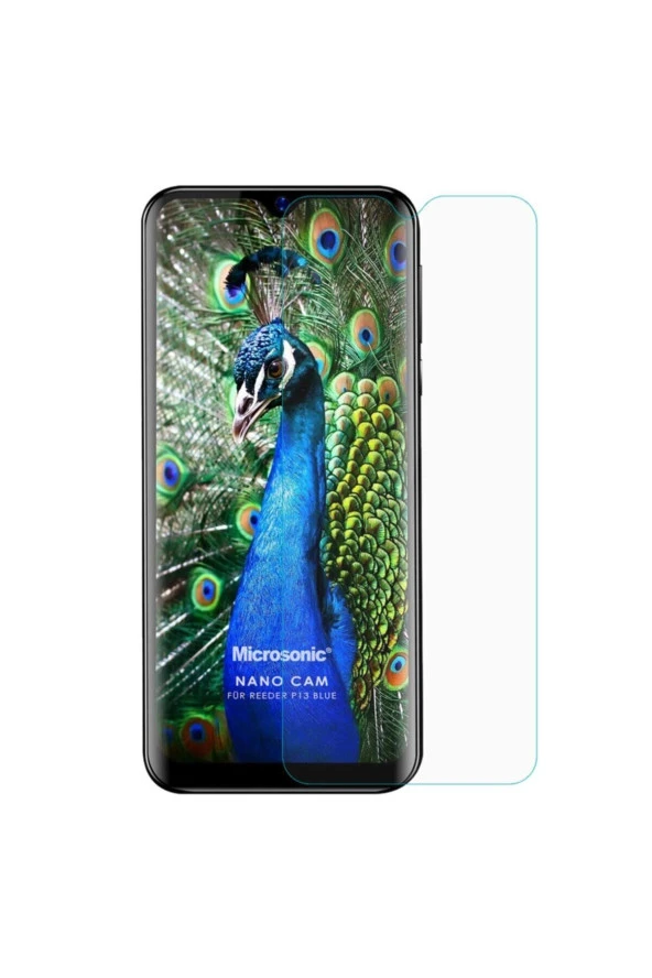 Reeder P13 Blue Uyumlu  Nano Glass Cam Ekran Koruyucu - Resim 5