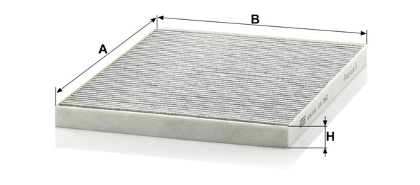 Fil Filtre POLEN FILTRESI (KARBONLU) ALFA ROMEO 166 ürün görseli 1