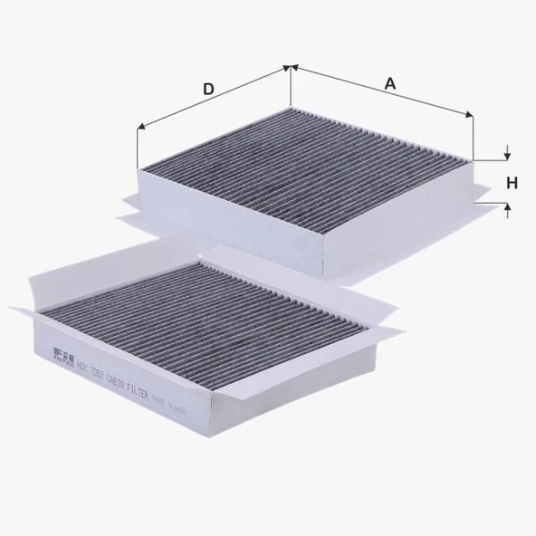Fil Filtre POLEN FILTRESI (KARBONLU) ML-CLASS W163 98>05 ürün görseli 1