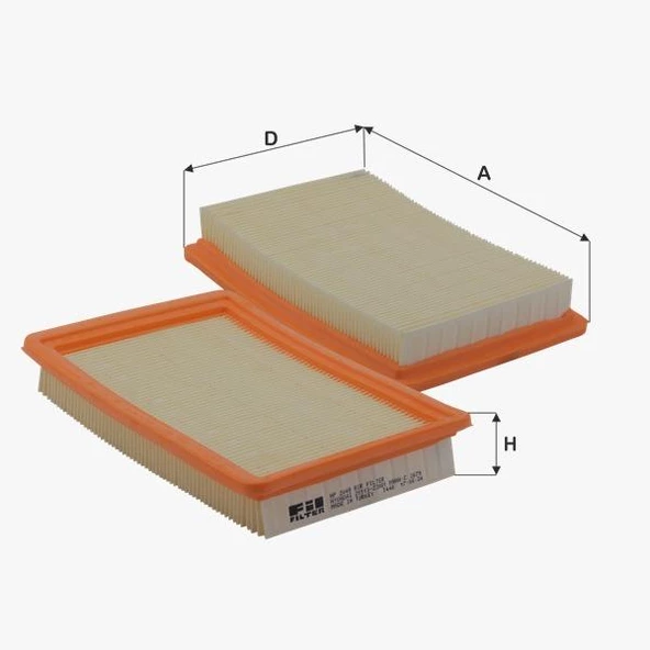 Fil Filtre HAVA FILTRESI HYUNDAI ELANTRA 1.6 1.8 2.0 1996-2000 ürün görseli 1