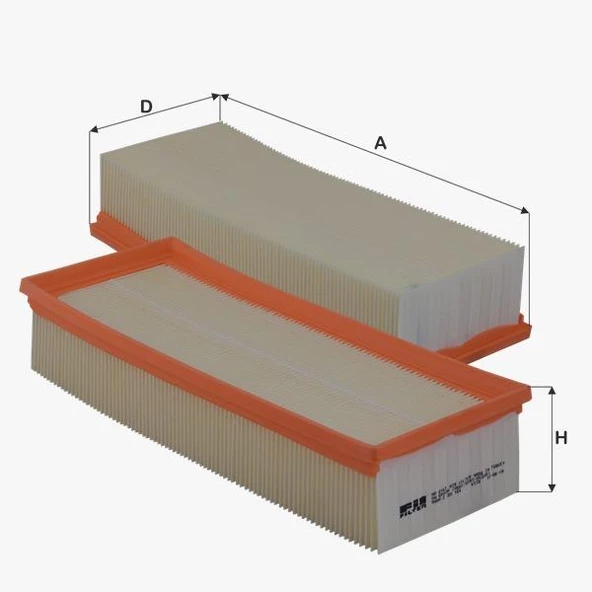Fil Filtre HAVA FILTRESI CADDY GOLF V VI VII JETTA PASSAT SCIROCCO SHARAN TIGUAN TOURAN A1 A3 Q3 TT ürün görseli 1