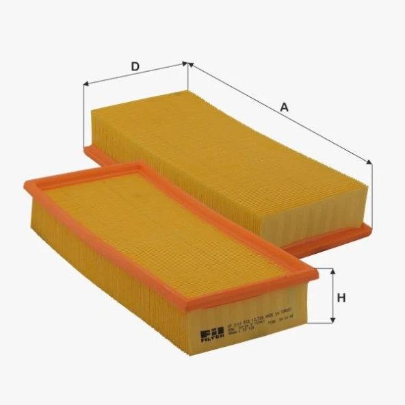 Fil Filtre HAVA FILTRESI BMW M50 E34 89>95 ürün görseli 1