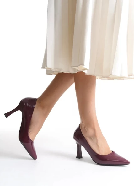 Feles Kadeh Topuklu Kadın Stiletto Ayakkabı - Resim 5
