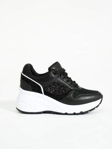 Filet 185 Gizli Topuklu Taban Sneaker Kadın Spor Ayakkabı - Resim 7