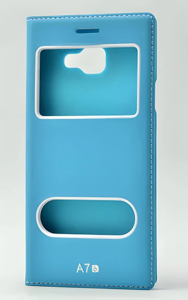 Galaxy A7 2016 Kılıf Dolce Kapaklı Kılıf - Resim 9