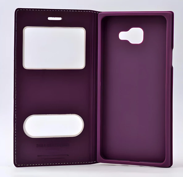 Galaxy A7 2016 Kılıf Dolce Kapaklı Kılıf - Resim 12