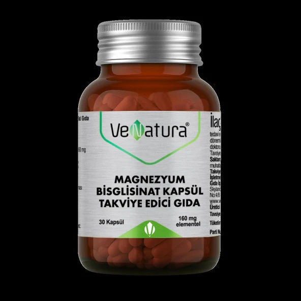 VeNatura Magnezyum Bisglisinat 30 Kapsül