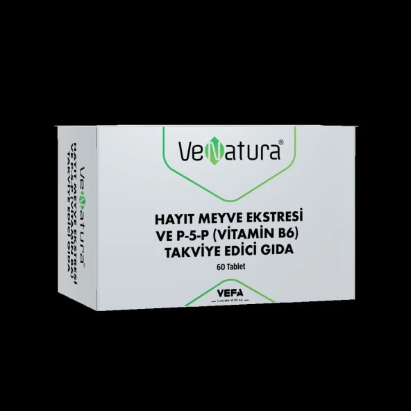 VeNatura Hayıt Meyve Ekstresi ve P-5-P (Vitamin B6) 60 Tablet