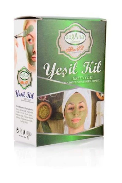 Yeşil Kil Öğütülmüş Doğal Saf Naturel 250 gr