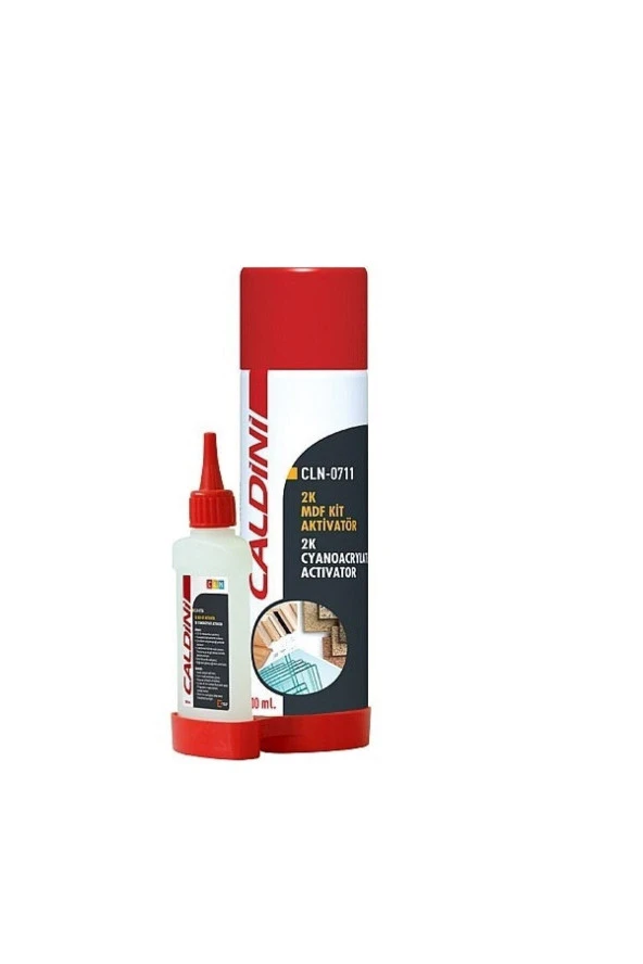 CALDİNİ 2k Mdf Kit Aktivatör (hızlı Yapıştırıcı) (200 Ml)