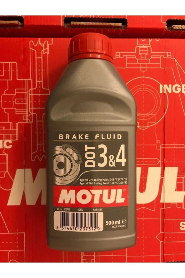 Motul Break Fluıd Dot3&4 Fren Sıvısı 500ml