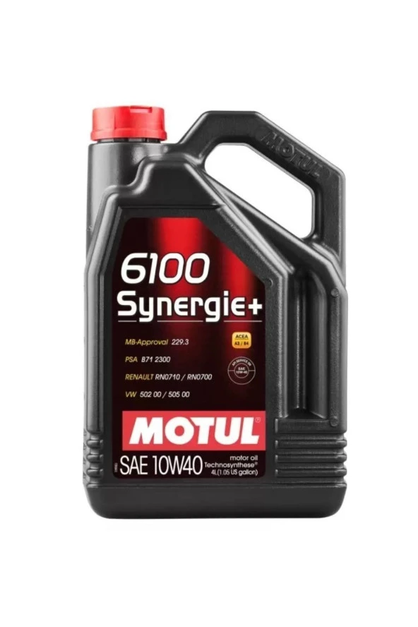 Motul 6100 Synergie+ 10w-40 4 Litre Motor Yağı