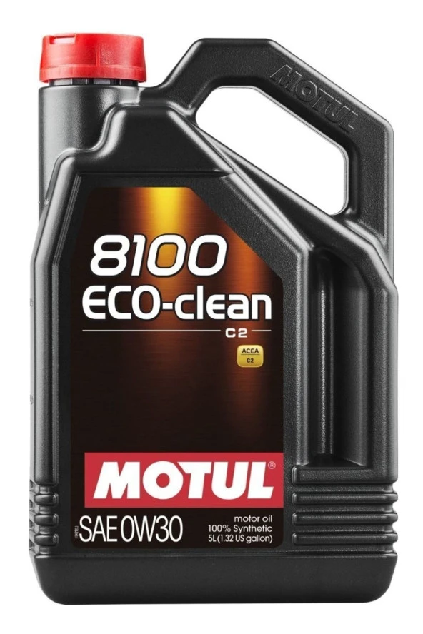 Motul 8100 Eco-clean 0w-30 5 Litre (11.10.2021 Üretim)