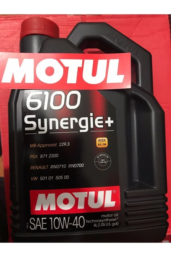 Motul 6100 Synergie 10w40 4lt Motor Yağı