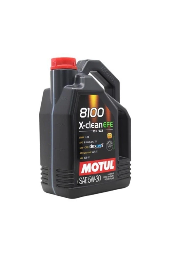 Motul 8100 X-clean Efe 5w-30 Dexos2 Partiküllü - 4 lt