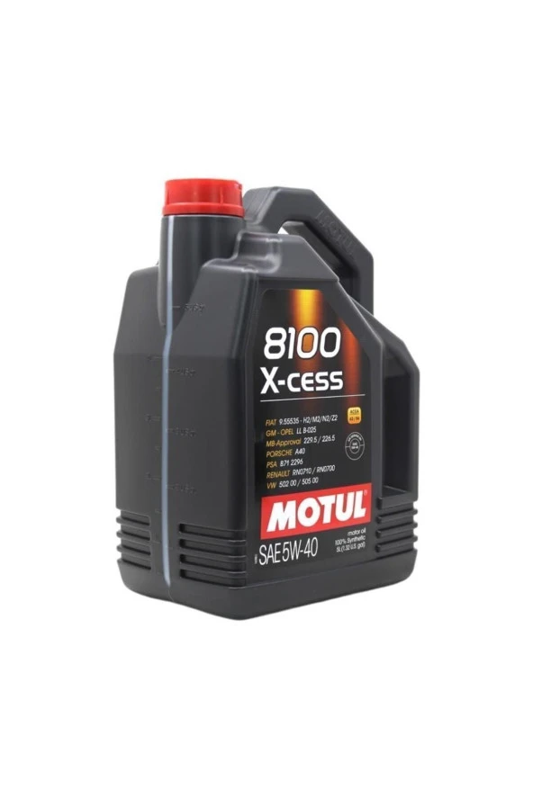 Motul 8100 X-cess 5w40 Motor Yağı 5 Lt - Resim 2