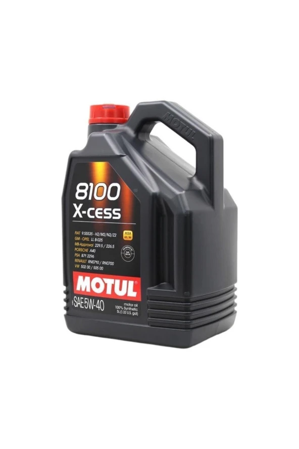 Motul 8100 X-cess 5w40 Motor Yağı 5 Lt - Resim 3