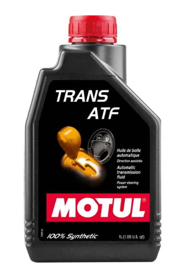 Motul Trans Atf %100 Sentetik Otomobil-ticari Araclara Vites Direksiyon Yagi 1 Litre Transmission Fluid