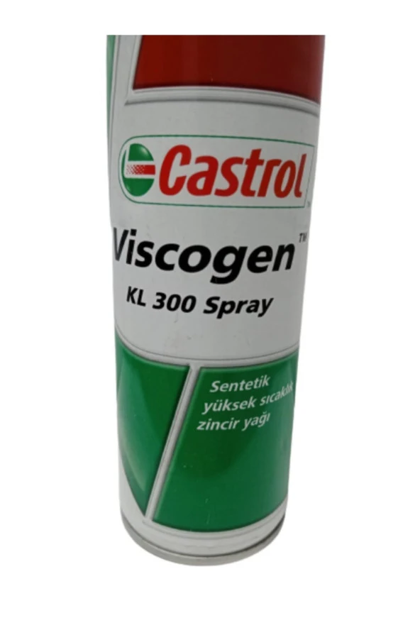 CASTROL Viscogen Kl 300 Sprey 400 Ml Sentetik Yuksek Sicaklik Zincir Yag - 3